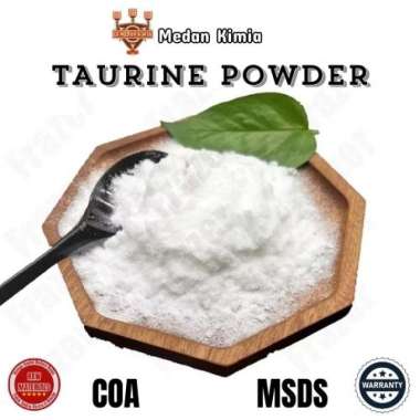 Bubuk Taurine Asam Amino Suplemen Kesehatan 250gr / Taurine Powder Amino Acid Food Grade