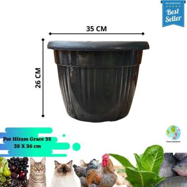 Pot Hitam 35 Grace High Quality Grace