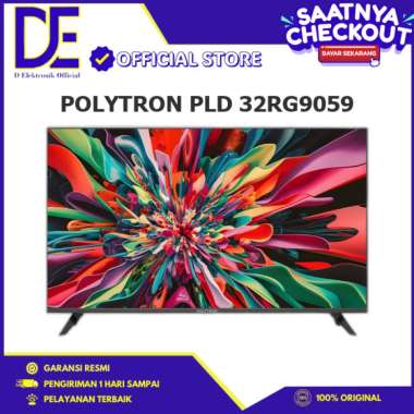 POLYTRON PLD 32RG9059 SMART GOOGLE TV CINEMAX 32 INCH LED 4K UHD INTERNAL SPEAKER PLD32RG9059 PLD-32