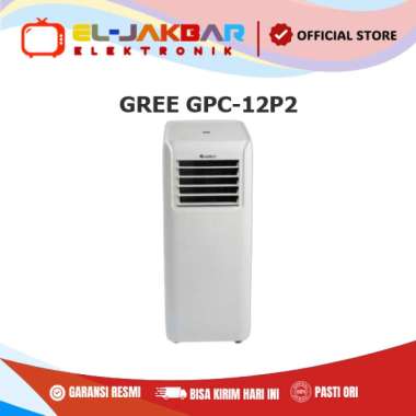 AC Portable Gree GPC-12P1 1,5 PK Putih dengan Sistem Pembersihan Udara