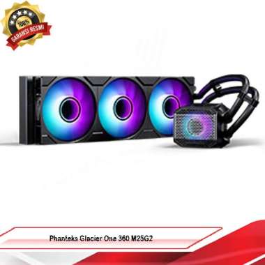 Phanteks Glacier One 360 M25G2 DRGB AIO Liquid CPU Cooler | CPU Cooler Intel AMD Black