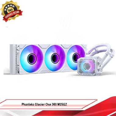 Phanteks Glacier One 360 M25G2 DRGB AIO Liquid CPU Cooler | CPU Cooler Intel AMD White