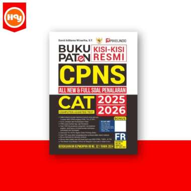 Buku Paten Kisi-kisi Resmi CPNS 2025-2026 - Pixelindo