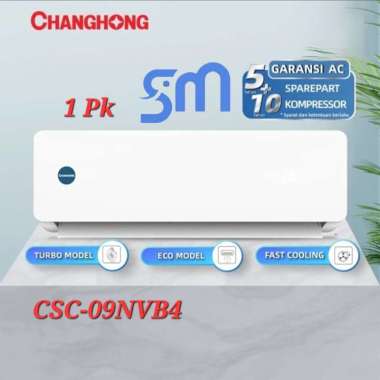 AC Changhong 1 PK CSC-09NVB4 Split Deluxe Doube Gold 810 watt Chang Hong