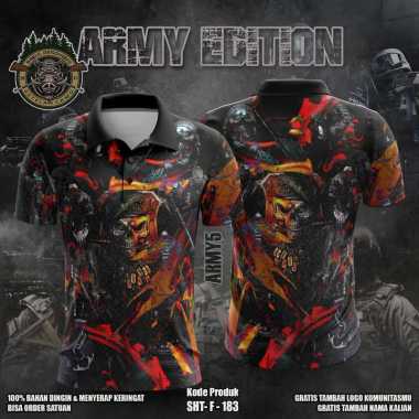 JERSEY SHOOTING CUSTOM BERKERAH / KAOS LATGAB TNI / JERSEY GARUDA SHIELD / JERSEY INDONESIAN ARMY 25