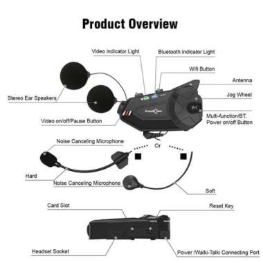 PART HEDASET R1 PLUS PART SPEAKER HEADSET INTERCOM R1 PLUS PART SPEAKER HEADSET INTERCOM FREEDCONN R
