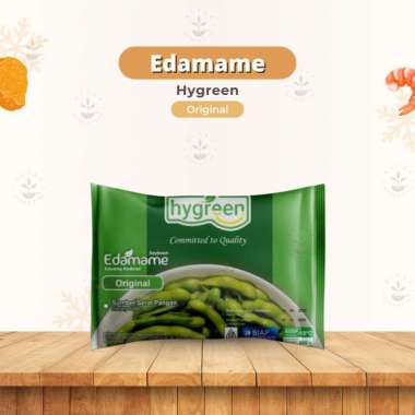 Hygreen Mitratani Edamame Original Frozen 500 gram - Edamame - Kacang Kedelai Jepang - Kacang Soya -