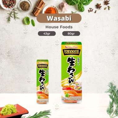 House Neri Wasabi - Pasta Wasabi - Wasabi House Foods - Wasabi - Pasta Rasa Pedas Pelengkap Sushi Je