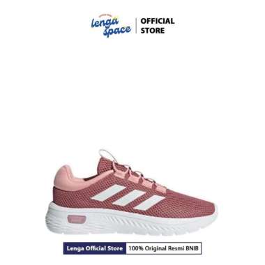 Sepatu Running Wanita Adidas Cloudfoam Comfy - Red (IH6049) Original 40