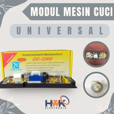 MODUL PCB MESIN CUCI OC-2200 UNIVERSAL MODUL MESIN CUCI UNIVERSAL MODUL ONE COOL