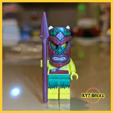 LEGO 71002-5 - Island Warrior Minifigure with Weapon