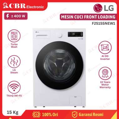 Mesin Cuci LG Front Loading 15KG F2515SNEW1