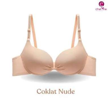 Chelyne BH Wanita VT88186 Trendy Simple Bra Spandex Lycra Premium Dengan Kawat Penyangga - Full Cup