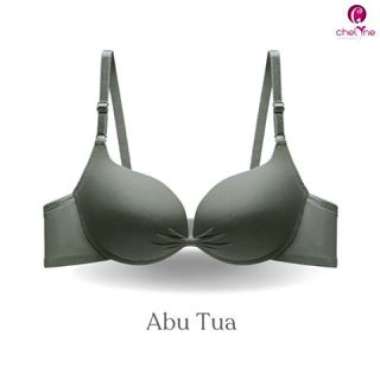 Chelyne BH Wanita VT88186 Trendy Simple Bra Spandex Lycra Premium Dengan Kawat Penyangga - Full Cup 