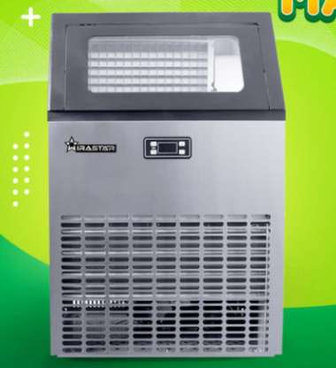 Wirastar ICB-120 Ice Cube Machine - Mesin Pembuat Ice Batu Bentuk Kotak / Ice Cube Maker hitam