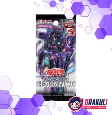 Yu-Gi-Oh! / YuGiOh Card Game Booster Creation Pack 07 (English Edition)