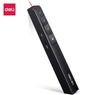 Pre Order Deli 2802 Laser Pointer - Laser Pen - Black