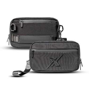EVERNEXT - TAS SELEMPANG PRIA ANTI AIR CLUTCH BAG MULTIFUNGSI PRIA 3IN1 X-BLAZE SLING BAG PRIA WATER