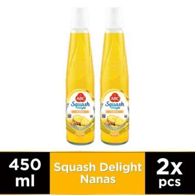 Promo Harga ABC Syrup Squash Delight Nanas 460 ml - Blibli