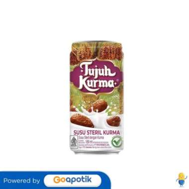 TUJUH KURMA SUSU STERIL KURMA 189 ML KALENG