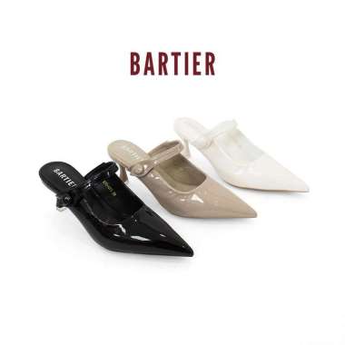 BARTIER - SEPATU HAK WANITA 5CM HEELS CASUAL WANITA SANDAL HAK WANITA 39 Khaki