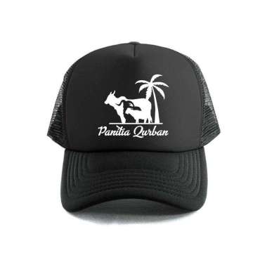 Topi Trucker Jaring Hat Cap Distro Panitia Qurban Kurban Idul adha kambing sapi Bisa Nama Masjid mus