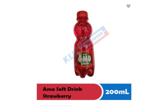 AMO SOFT DRINK BTL 200mL COLA