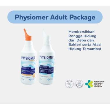[BUNDLING] Physiomer Adult Package - Membersihkan Rongga Hidung Bayi dari Debu dan Bakteri serta Ata