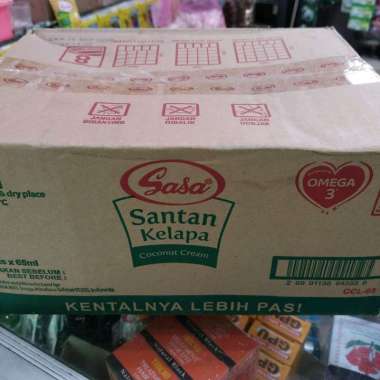 Sasa santan cair 1 dus