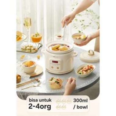 ELECTRIC SLOW COOKER - MPASI COOKER - MPASI BAYI - SLOW COOKER LISTRIK - DIGITAL SLOW COOKER