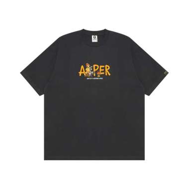 [12.12 Dealcember] AAPE BY BATHING APE Theme AAPER T-Shirt Dark Grey M Grey