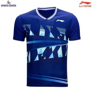 Special Price Kaos / Jersey Badminton Lining Player ATSU807 Navy M