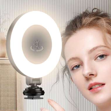ROBOT RFL02 BEAUTY FILL LIGHT WITH THREE MODE AND BRIGHTNESS LAMPU SELFIE