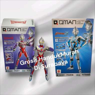 QMan Ultraman Tiga.ORIGINAL & SEGEL.READY SIAP KIRIM 75020