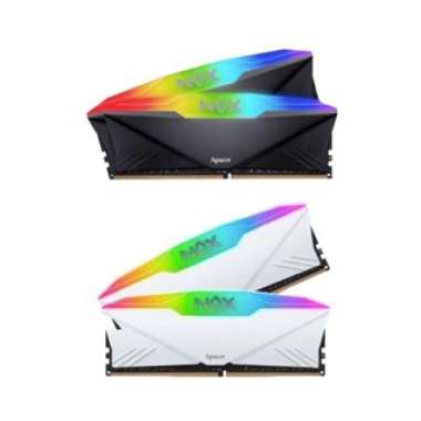 APACER NOX RGB DDR4 2x16GB 3200Mhz Memory Dual RAM PC White
