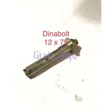 ( 12 x 75 ) Baut Beton Dinabolt Dinabol M 12 Dynabolt Tanem 12x75 Dynabol M12 Tanam Tembok Not Speci