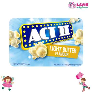 ACT II Microwave Popcorn Semua Varian Rasa (Caramelo, Sweet & Salty, Butter, Cheddar, dll) - Lavie B