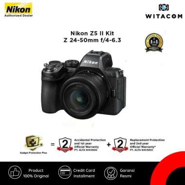 WITACOM - Nikon Z5 II / Z5II / Z5 Mark II Kit NIKKOR Z 24-50mm f/4-6.3 - Garansi Resmi