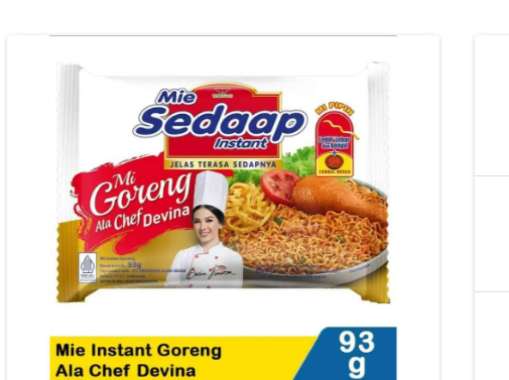 sedaap mie mie instant 86g SINGAPORE SPICY LAKSA