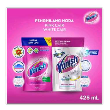 Vanish 425 ml Penghilang Noda Pakaian pink