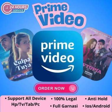 AMAZON PRIME VIDEO FULL GARANSI KUALITAS UHD 1 Tahun