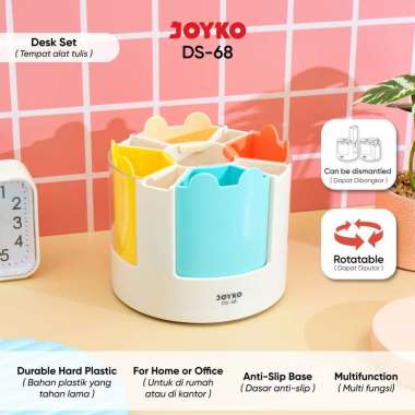 JOYKO Desk Set Rotatable Tempat Alat Tulis Dapat Diputar DS-68