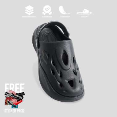 Prodigo - Sandal Slip On Pria Palawa Motif 2 I Sandal Slop Baim Anti Slip I Sandal Slide Unisex 42-4