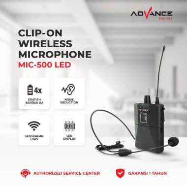 advance MIC-500 Wireless Clip On Microphone