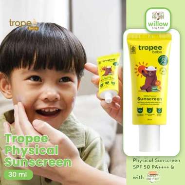 Paerawatan Kulit Bayi - Tropee Physical Sunscreen 30ML
