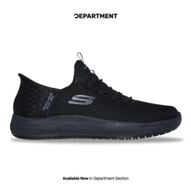 Sepatu Sneakers Wanita SKECHERS SLIP-INS WORK SUMMIT SLIP RESISTANT ENSLEE 108144BBK ORIGINAL 36