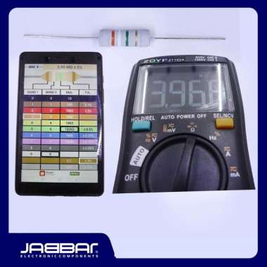 RESISTOR 3M9 OHM 2W 5% DIP (3,90M OHM) - ABU-ABU - 10PCS