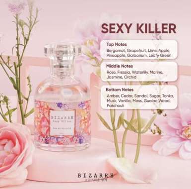BIZARRE Parfum Wanita Eau De Toilette/EDT 50 ml | ORIGINAL sexy killer