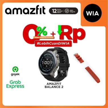 WIA Amazfit Balance 2 - Sportwatch GPS Jam Tangan Olahraga Premium Original
