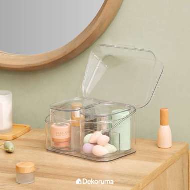 Dekoruma HOKAI Organizer Meja Isi 3 pcs / Rak Kotak Kosmetik